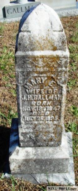 Mary Ellen Walker Gallman