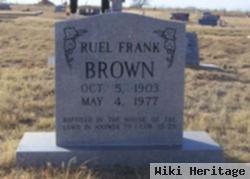 Ruel Frank Brown