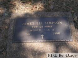 Pvt. James Eli Simpson