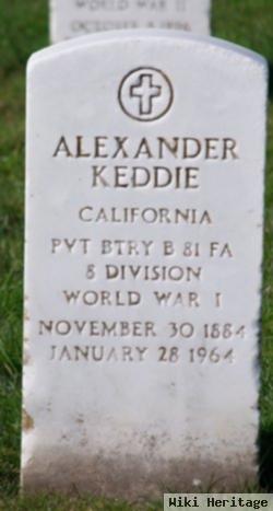 Alexander Keddie