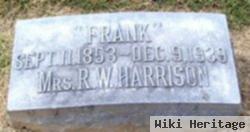 Mrs Frances M. "frank" Patton Harrison
