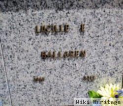 Lucille E. Kirchhoff Hallgren