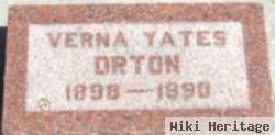 Verna Mae Yates Orton