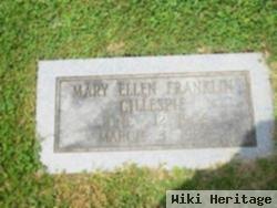 Mary Ellen Franklin Gillespie