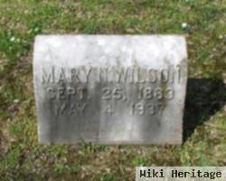 Mary N Wilson