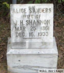 Alice Sanders Shannon