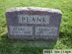 Edith E Myers Plank