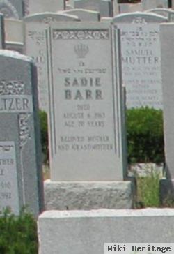 Sadie Barr