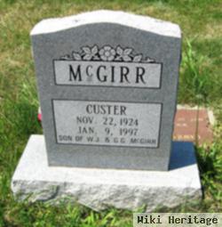Custer Mcgirr