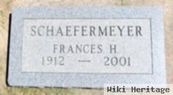 Frances Helen Hilton Schaefermeyer