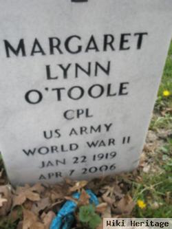 Margaret Lynn O'toole