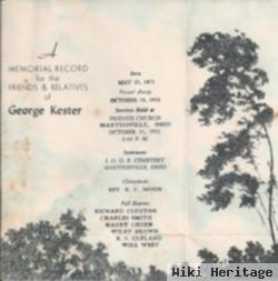 George Kester