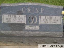 Cecil A Crisp