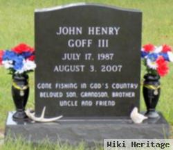 John Henry Goff, Iii