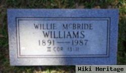 Willie Mcbride Williams