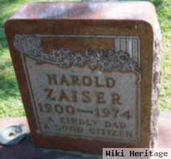 Harold Zaiser