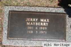 Jerry Max Mayberry