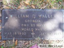 William D Waller