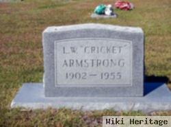 Lonnie W "cricket" Armstrong