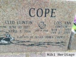 Cleo Clinton Cope