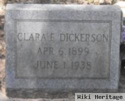 Clara E Dickerson