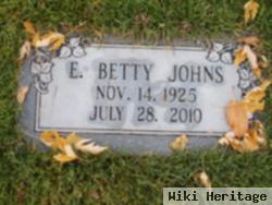 E. Betty Johns