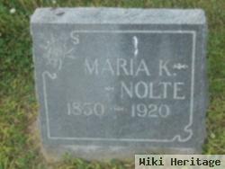 Maria K Lindemeyer Nolte