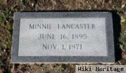 Minnie Lancaster