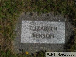 Elizabeth Irene Butson Benson