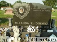 Miranda K. Dimmick