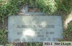 Sgt Albert R Mcleod