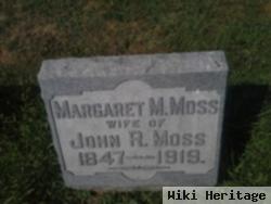 Margaret M Moss