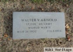 Walter V Arnold