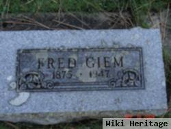 Frederick Giem