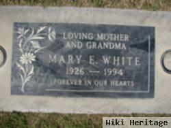 Mary E White