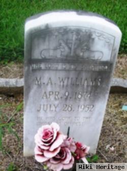 Mary A Williams