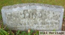 Wilhelmine M Lind