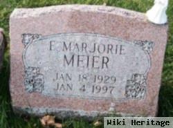 E Marjorie Longeor Meier