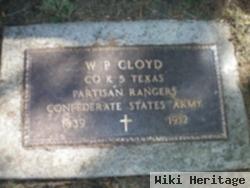 Pvt William P Cloyd