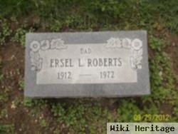 Ersel L. Roberts