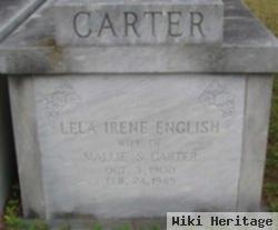 Lela Irene English Carter