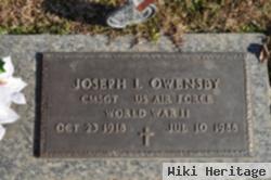 Sgt Joseph L. Owensby