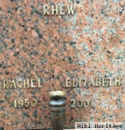 Rachel Elizabeth Morrow Rhew