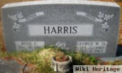 George W Harris, Sr