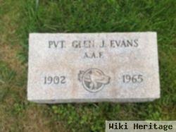 Pvt Glen J Evans