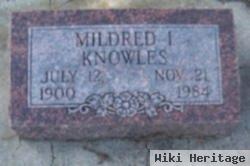 Mildred I. Richards Knowles