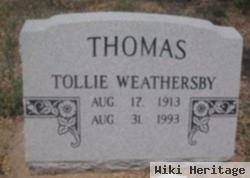 Tollie Weathersby Thomas