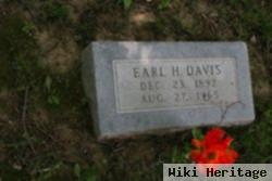 Earl H Davis