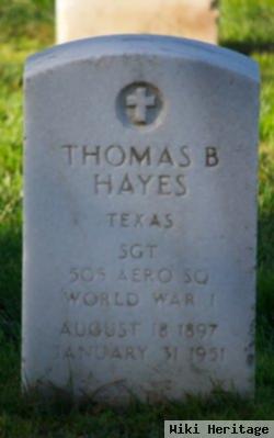 Thomas B Hayes