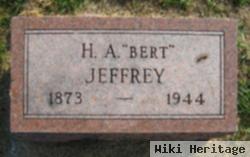 Henry Albert "bert" Jeffrey